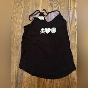 Soulcycle black workout tank